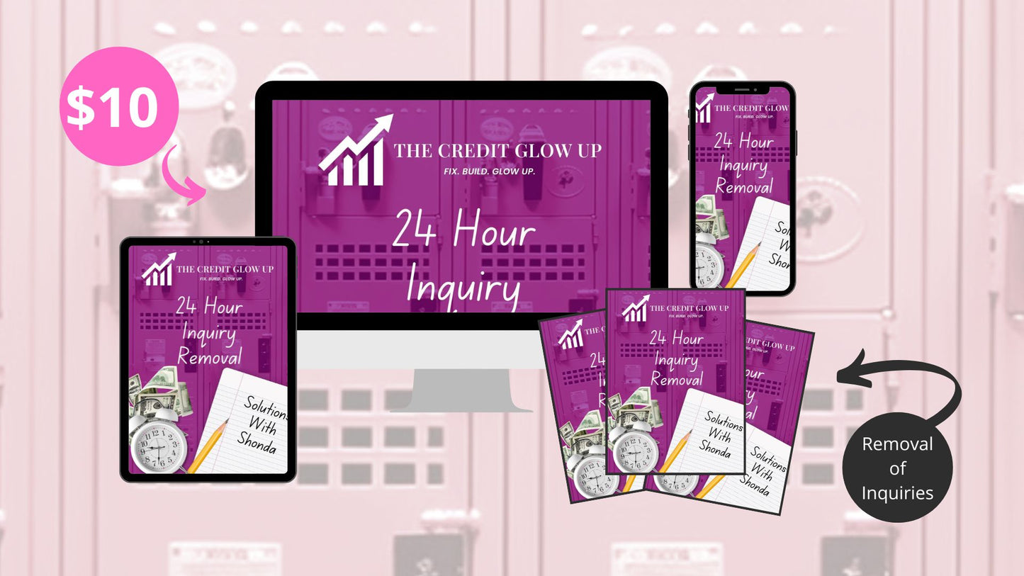 24 Hour Inquiry Removal Letter